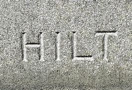 to the hilt
